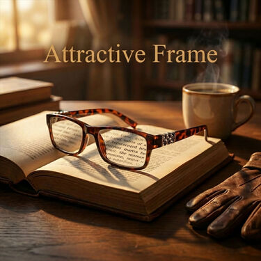 Full Frame Bifocal Adaptive Power Reading Glasses B1G2 Free (3BORG16)