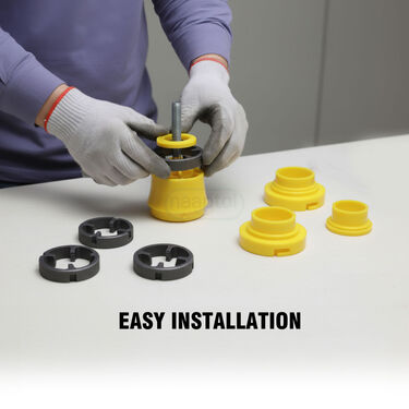 Pipe Threader Tool With 3 Sizes Attachments Set (PT01)