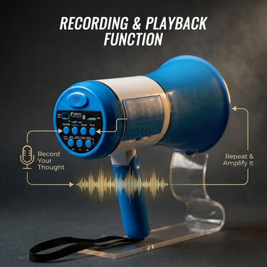 Portable Loud Speaker With Adjustable Volume Control (BLS21)