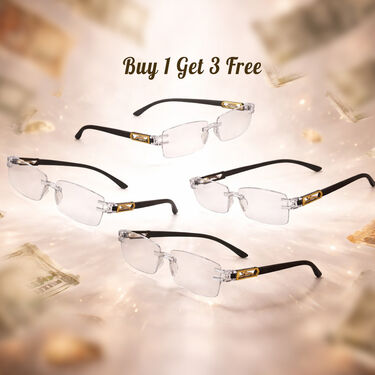 Rimless Adaptive Power Reading Glasses B1G3 Free (4ORG)