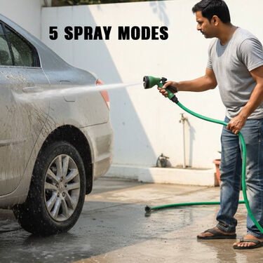 Multi Spray Gun Hoze Pipe With Rotating Jet Tap (MSWG5)