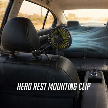 Car 2 In 1 Adjustable Air Boosting Fan (CIF1)