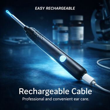 Rechargeable Ear Wax Remover With Camera (EDC6)