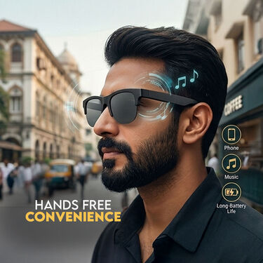 Smart Bluetooth Galsses With Free Trimmer (TWS101)