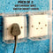 Pack of 2 Waterproof Wall Switch Socket Cover (AHS6)