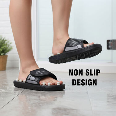 Acupressure Yoga Slipper For Pain Relief Buy 1 Pair Get 1 Pair Free (AYS04)