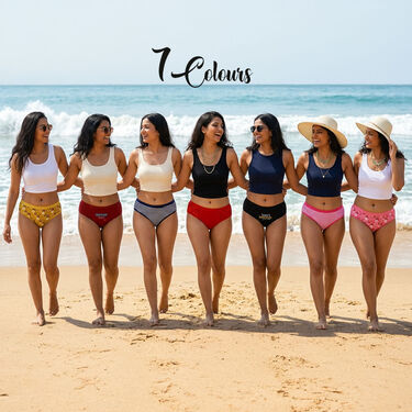 Pack of 7 Daily Wear Comfort Fit Panties (7LPP1)