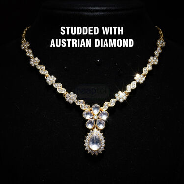 7 Austrian Diamond Necklace Set (7AUD3)