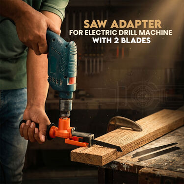 Saw Adapter For Electric Drill Machine With 2 Blades (EDS)