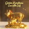 Golden Kamdhenu Cow with Calf (SJC1)