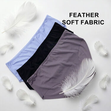 No Visible Panty Line Seamless Feather Soft Panties For Women-Pack of 3 (3SP1)