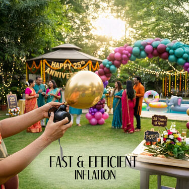 Portable Airpump For Party Decorators (PAP)
