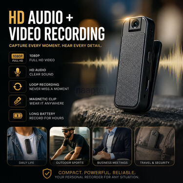 Wearable Body Cam With Audio & Video Recording Camera (CCTV43)