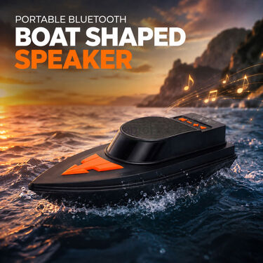 Portable Bluetooth Boat Shape Speaker High-Quality Sound (BLS24)