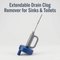 Extendable Drain Clog Remover For Sinks & Toilets (HT75)