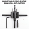 Adjustable Circle Hole Saw Drill Bit Cutter (HT81)