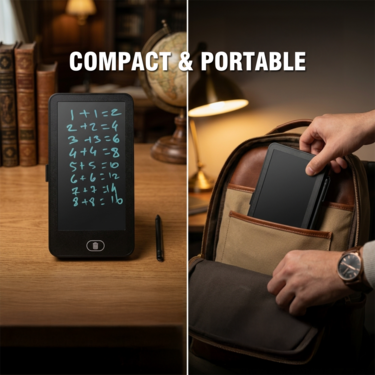 2 in 1 LCD Writing Pad Pencil Box (STA4)