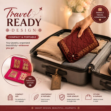 Travel-Friendly Jewellery Organizer (JWO2)