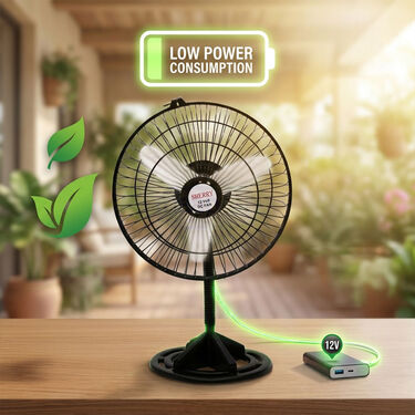 Flexible Neck DC Fan For Small Shops (EF45)