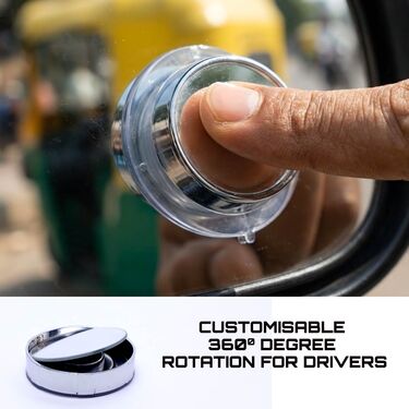Adjustable Easy Fit Blindspot Mirror For Auto Bike Car (BM5)