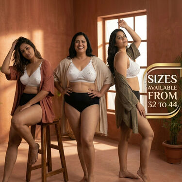 Pack of 3 Full Coverage Daily Wear Non Padded Bust Support Bra (3FCB10)