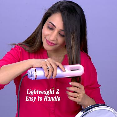 3 In 1 Hair Dryer Straightener & Curler (HD1)