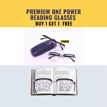 Premium Adaptive Power Reading Glasses B1 G1 Free (ORG34)