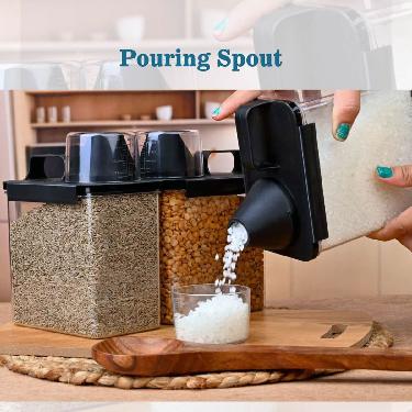 Pack of 2 Airtight Food & Grain Storage Containers (2FSC1)