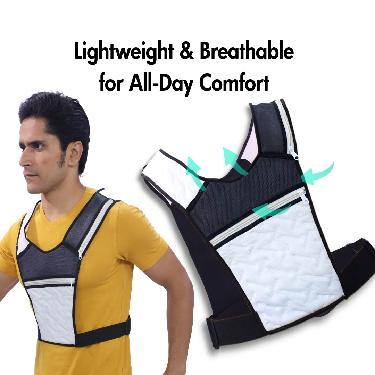 Multi pocket Running Vest With Mobile Holder (RVB01)