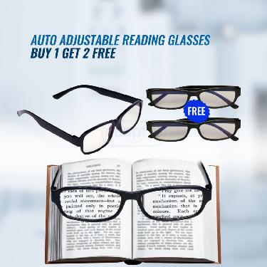 Lightweight Adaptive Power Reading Glasses BUY 1 GET 2 FREE (3ORG17)