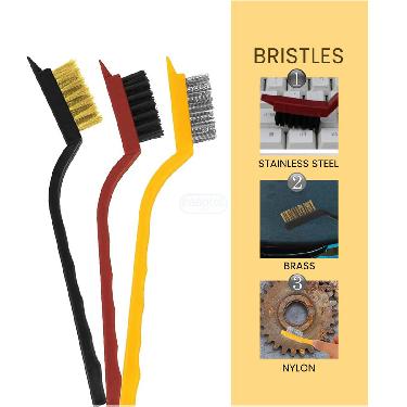 Pack Of 5 Cleaning Brush & Scraper