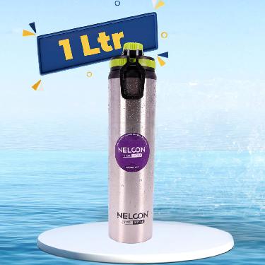 Pack of 3 Stainless Steel Water Bottle (3B8)