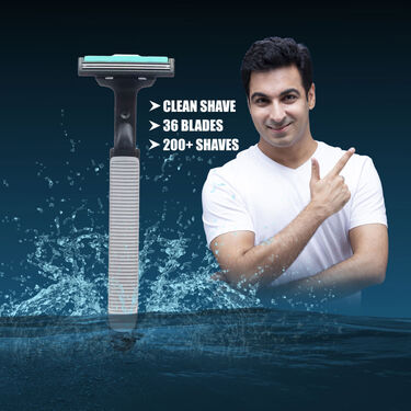 Dual Blade Razor Set With 36 Free Blades (MR37)