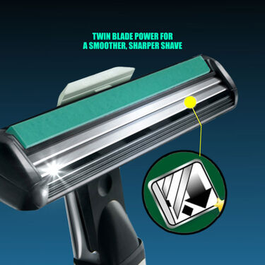 Dual Blade Razor Set With 36 Free Blades (MR37)