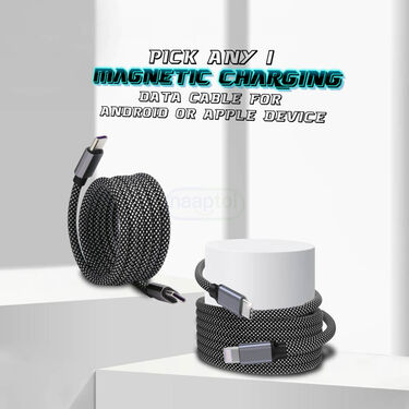Pick Any 1 Magnetic Charging Data Cable For Android Or Apple Device (CDC4)