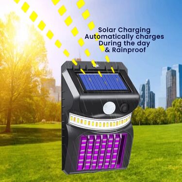 Solar Powered Motion Sensor Mosquito Killer