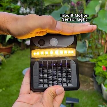 Solar Powered Motion Sensor Mosquito Killer