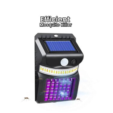 Solar Powered Motion Sensor Mosquito Killer