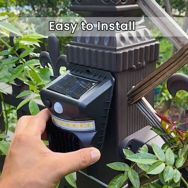 Solar Powered Motion Sensor Mosquito Killer