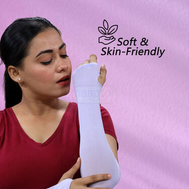 5 Pair Of Sun Protector Hand Sleeves For Women (5HS1)