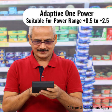 Rimless Folding Adaptive Power Mobile Protection Reading Glasses B1G1 (FORG10)