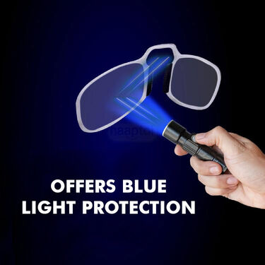 Portable Nose Clip Adaptive Power Reading Glasses (NCORG16)