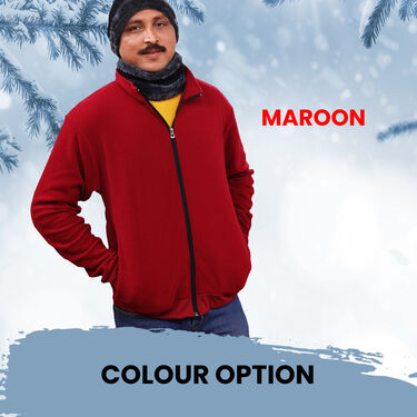 Pick Any 1 Fleece Jacket With Wollen Cap And Muffler Free (1FJ15)