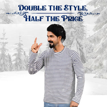 Stylish Full Sleeves T-Shirts BOGO (2RT1)