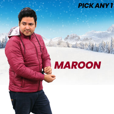 3 Layer Super Warm Puffer Jacket with Hood (MPJ-1)