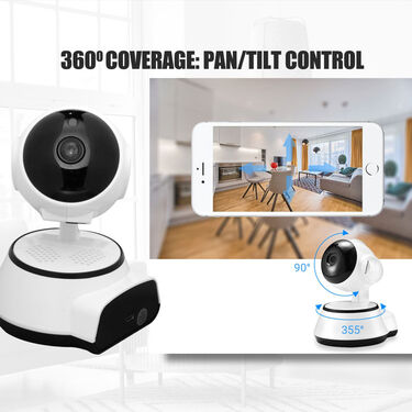 360 Degree LIVE HD Wi-Fi Live Night Vision Camera (CCTV7)