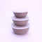 Pack of 3 Stainless Steel Bowl Set With Airtight Lids (3MB1)