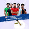 Pack of 5 Collar T-Shirts With Pocket And Free Stylish Golden Trimmer (5MTGT2)