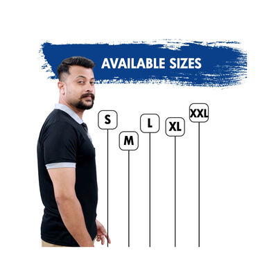 Pack of 5 Collar T-Shirts With Pocket And Free Stylish Golden Trimmer (5MTGT2)