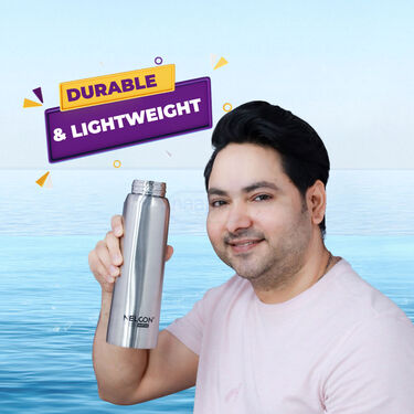 Pack of 6 Stainless Steel Water Bottle (6B10)